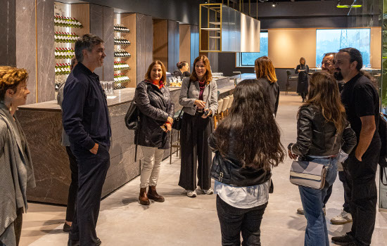 Casa Decor, Cocina Integral, Focus Piedra y Manera visitan Sapienstone