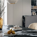 Encimera de cocina efecto mármol negro Grand Antique - SapienStone